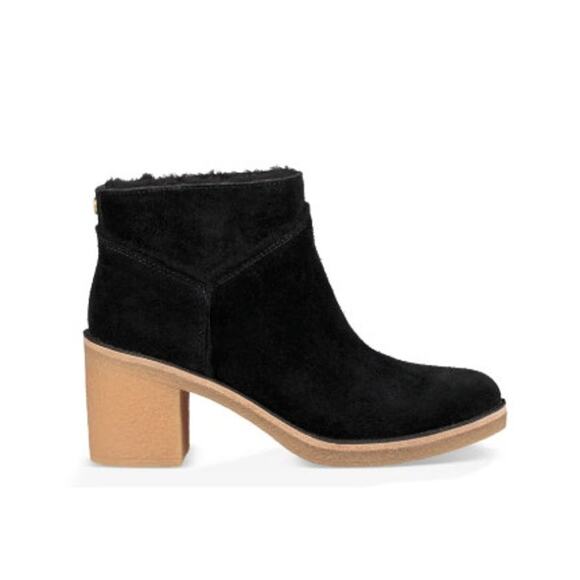 New‎ UGG Women's Kasen Ankle Boot Bootie | Black Size 8 - Picture 1 of 10